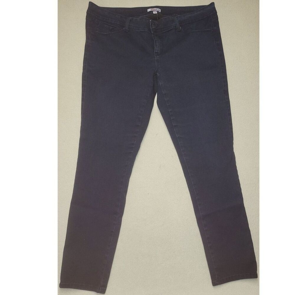 Bongo Womens Plus size Ankle Jeans 18W